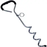 Active Canis tie out stake aanlegspiraal 48x13x5 cm