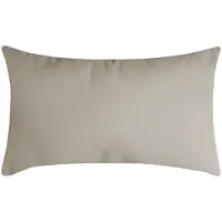 Stof Textile sierkussen Nelson - beige - 30 x 50 cm - bank kussens - zitkussens - binnen/buiten - polyester