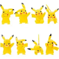 Jazwares Pikachu Battle Figuren multipack 8-pack