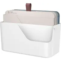 Rotho My Paper documentenorganizer plus wit, met blauwe inleggers, A4 formaat, (34,5x15,2x28,7CM)