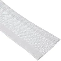 InLine Cable wrap, fabric hose with hook and loop fastener, 1m x 25mm diameter, white