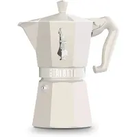 Bialetti exclusive moka koffiezetter Crème, 6 kopjes