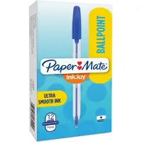 Papermate InkJoy 50ST Blauw Stick balpen Medium 12 stuk(s)