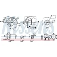 Nissens 93872 Turbocharger