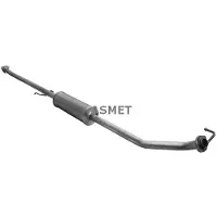 ASMET 13.041 Uitlaat middendemper