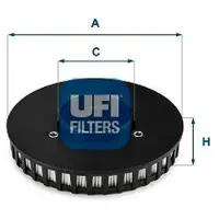 Ufi 27.A10.00 Luchtfilter