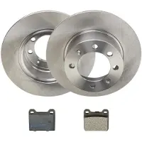 RIDEX 3405B2409 Remschijven en blokken