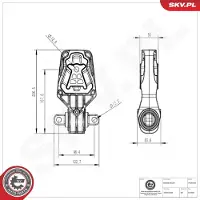 ESEN SKV 75SKV049 Motorsteunlager