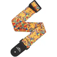 D'Addario 50BYS02 The Beatles Yellow Submarine 55th Anniversary Polyester Gitaarband Primrose Prairie