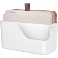 Rotho My Paper documentenorganizer plus wit, met rode inleggers, A4 formaat, (34,5x15,2x28,7CM)