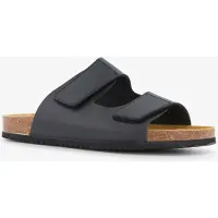 Hush puppies heren bio slippers zwart maat 40