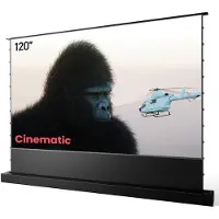 AWOL Vision vloer opstijgend home cinema ALR scherm, 120.
