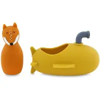 Trixie Badspeelgoed Duikboot - Mr. Fox – Siliconen Bad Speelgoed – Vanaf 12 Maanden