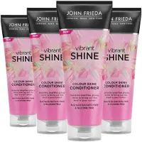 John Frieda 4x Vibrant Shine Colour Conditioner 250 Ml
