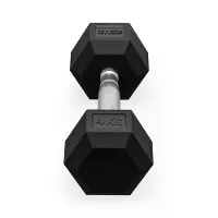 ZEUZ Hexa Dumbbells Set 2 x 4 KG – Dumbell - Hexagon Gewichten Dumbbellset – Krachttraining Dumbellset voor CrossFit & Fitness