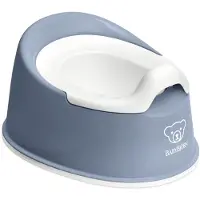 BabyBjörn Potje - Blauw/Wit - - OneSize - Potjes