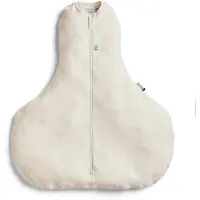 ErgoPouch Cocoon Heup Dysplasie Inbaker Slaapzak - 1,0 Tog - Slaapzak Baby - Inbakerslaapzak - 6-12 md - Oatmeal Marle