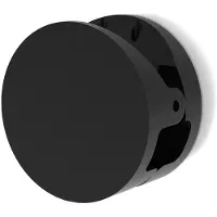 DECOR WALTHER Haakje PINCH Rond Medium Mat Zwart