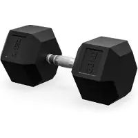 ZEUZ Hexa Dumbbell 1 Stuk 30 KG – Hexagon Gewichten – Krachttraining Dumbell geschikt voor CrossFit & Fitness