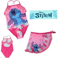 Disney Zwemset - Stitch - Badpak + Sarong - Maat 98/104