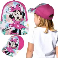 Sarcia.eu DISNEY Minnie Mouse Roze baseballcap voor de zomer voor meisjes, verstelbare baseballcap 54 cm