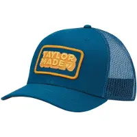 TaylorMade Ventura Retro Trucker Golfcap 2025 - Blauw Oranje