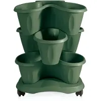 MamboCat 3-delige bloempot Geranio groen - 4035.7