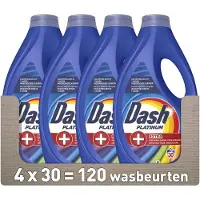 Dash 4x Vloeibaar Wasmiddel Platinum Color 30 Wasbeurten 1350 Ml