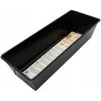 Meyerhoff Rechthoekige Cakevorm 31 cm – Non-Stick Bakvorm – Zwart Koolstofstaal – Anti-aanbak Taartvorm voor Cake, Brood & Gebak – Ovenbestendig tot 230°C