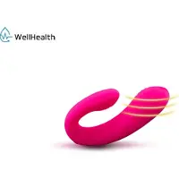 Wellhealth Duo Vibrator - Duo Vibrator voor Koppels - 9 Standen - Met Afstandsbediening - USB Oplaadbaar