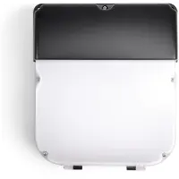Integral LED Slim - buiten wandlamp met sensor - 11,5 x 26,5 x 30,6 cm - 30W LED incl. - instelbare lichtkleur - IP65 - zwart