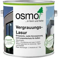 Osmo Vergrijzingsbeits 2,5 liter 1919, Zandgrijs 2,5 liter