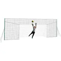 Open Goaaal! Large voetbaldoel, rebounder & backstop - 3 in 1 - 490 x 210 cm