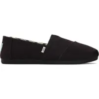 Toms Instappers 'ALPARGATA' zwart