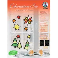 Ursus 21750099, Meerkleurig, Raam, Glas, Kerstmis
