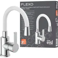 Eisl FLEXO mengkraan wastafel | chroom-wit - NI075FLCRW NI075FLCRW