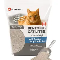 Flamingo Kattenbakvulling Babypoeder & Zeolite
