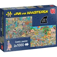 Jan van Haasteren Puzzel jvh muz & vak 2x1000 10.21