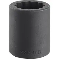 Facom impactdop 34 mm 1/2 12 -kant - NSD.34B