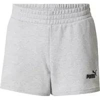 Puma Sportbroek 'ESS No. 1' lichtgrijs / zwart