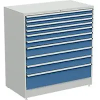Treston Ladekast, 10 schuifladen, B 1330 x D 715 x H 1400 mm