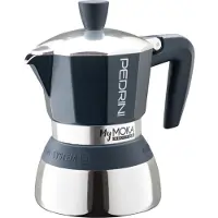 Pedrini MyMoka Induction blauwe moka pot