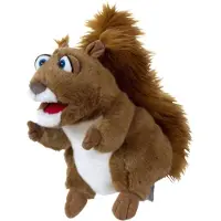Living puppets handpoppen dier Gerda de eekhoorn 29cm