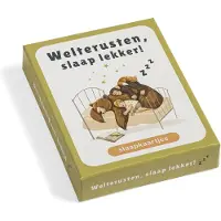 Briljant Uitgeverij Welterusten, slaap lekker! Kaartenset - Ontspanning voor bedtijd