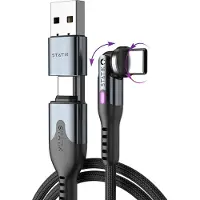 Statik PowerPivot USB-C naar USB-C kabel 300 cm zwart