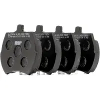 FERODO Remblokken set FDB824 Ferodo voor o.a. AUSTIN, AUSTIN-HEALEY, INNOCENTI, MG, OPEL, RILEY, ROVER, TRIUMPH, VAUXHALL