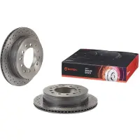 Brembo Remschijf 09.A334.2X, 1 stuk