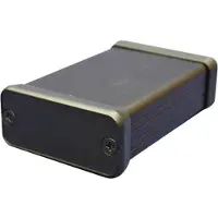 Hammond Electronics 1455Q2201BK Profielbehuizing 223 x 120.5 x 51.5 Aluminium Zwart 1 stuk(s)