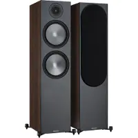 Monitor Audio Vloerstaande Luidspreker Bronze 500 Walnoot - Verkocht per stuk
