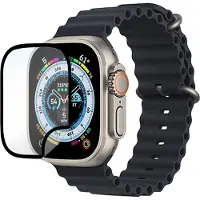 ESTUFF Flexibel hybride glazen scherm, Sporthorloge + Smartwatch-accessoires, Zwart, Transparant
